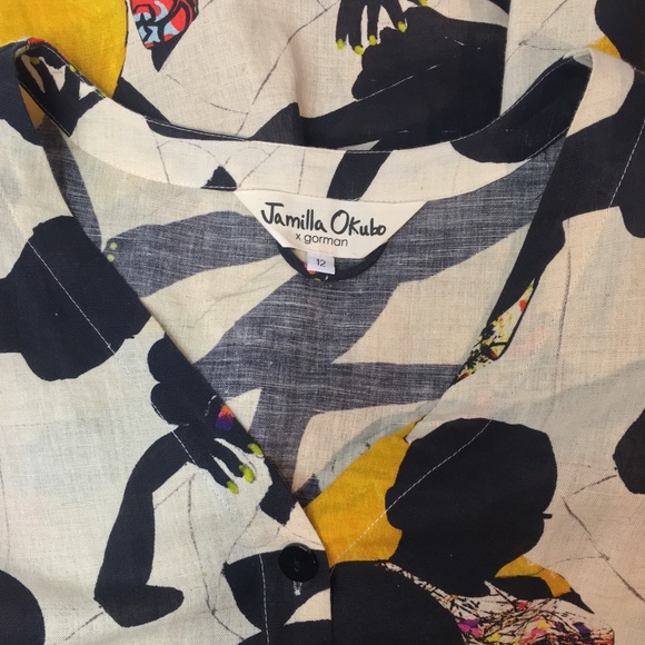 Gorman x Jamilla Okub Sketchbook dress. Size 12 - Picture 10 of 12